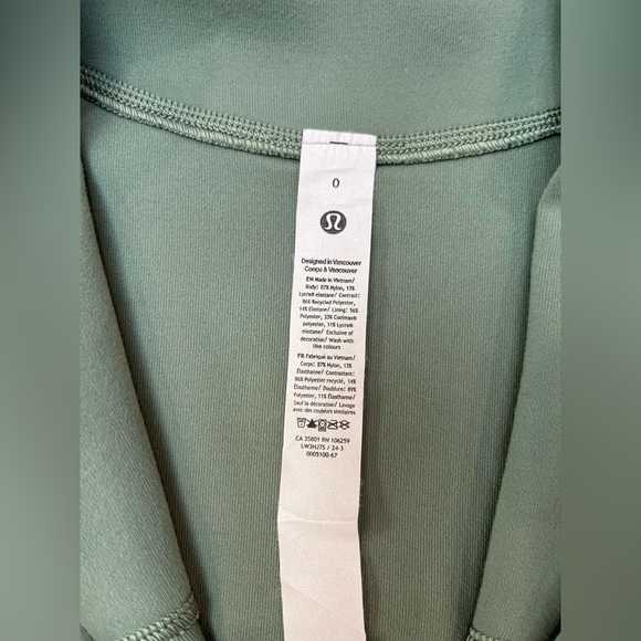 NWOT never worn lululemon define relaxed fit jacket grey eucalyptus sz 0 - Picture 7 of 16